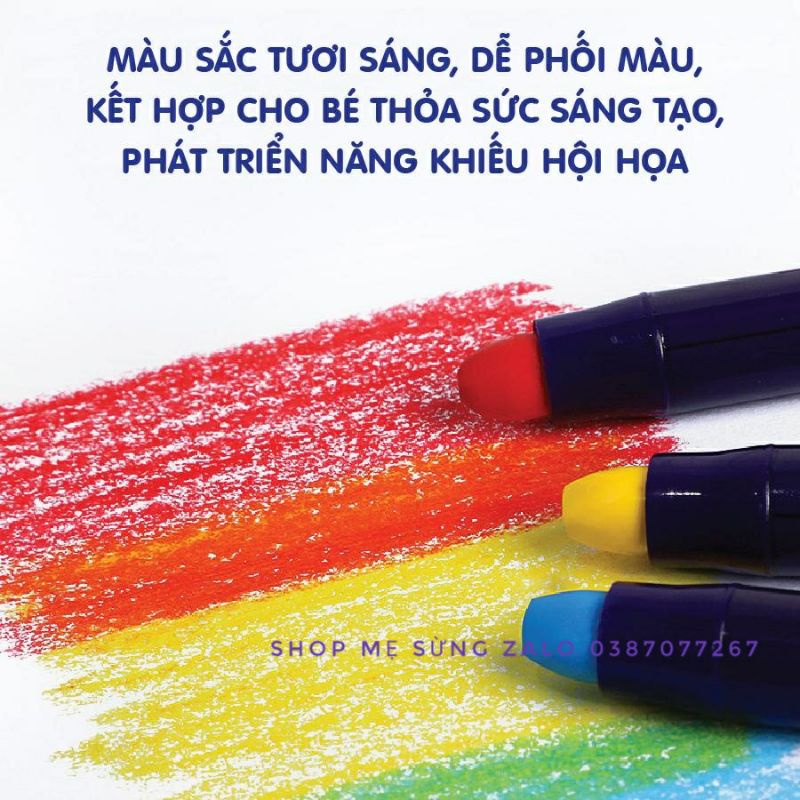 Bút màu sáp UEK cho bé