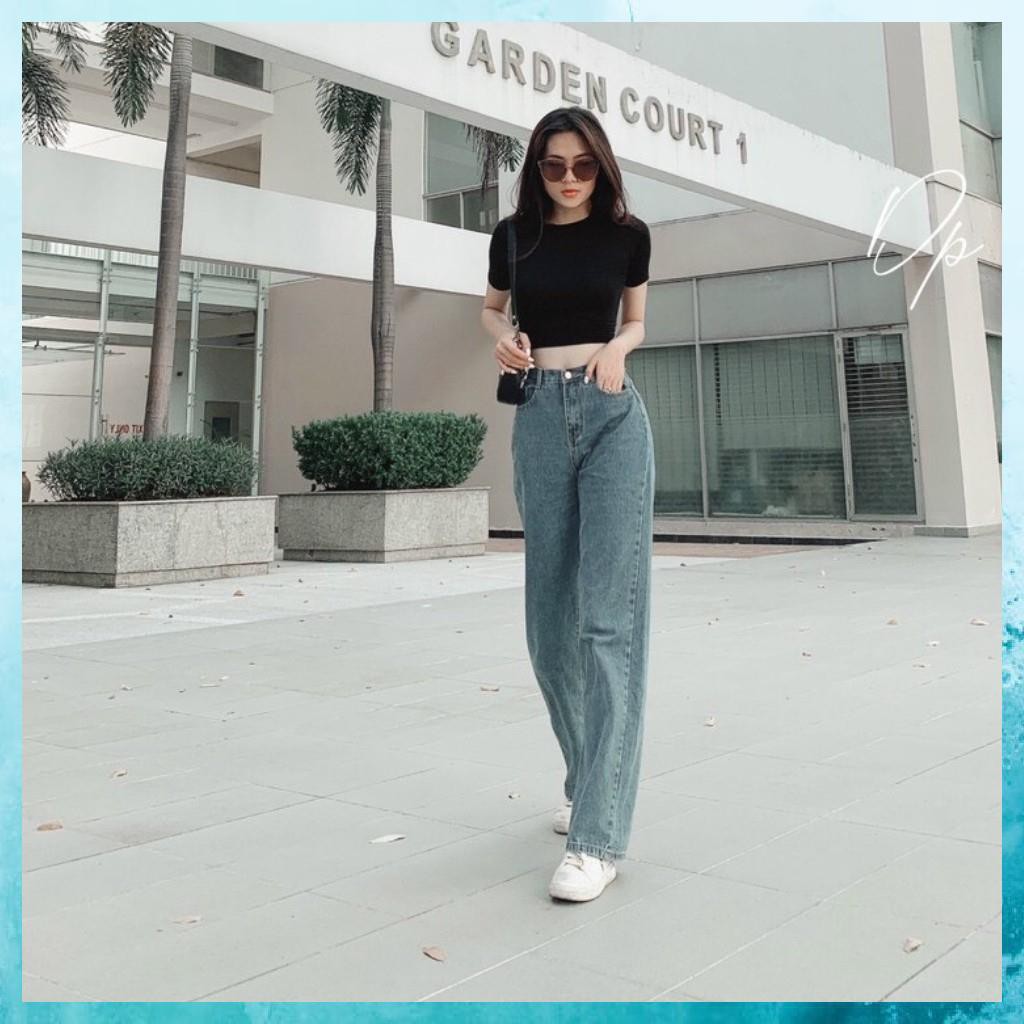 [FreeShip] Áo Croptop Dáng Ôm, Áo Croptop Tay Ngắn Cổ Tròn Vải Cotton Zip Xịn Xò | BigBuy360 - bigbuy360.vn