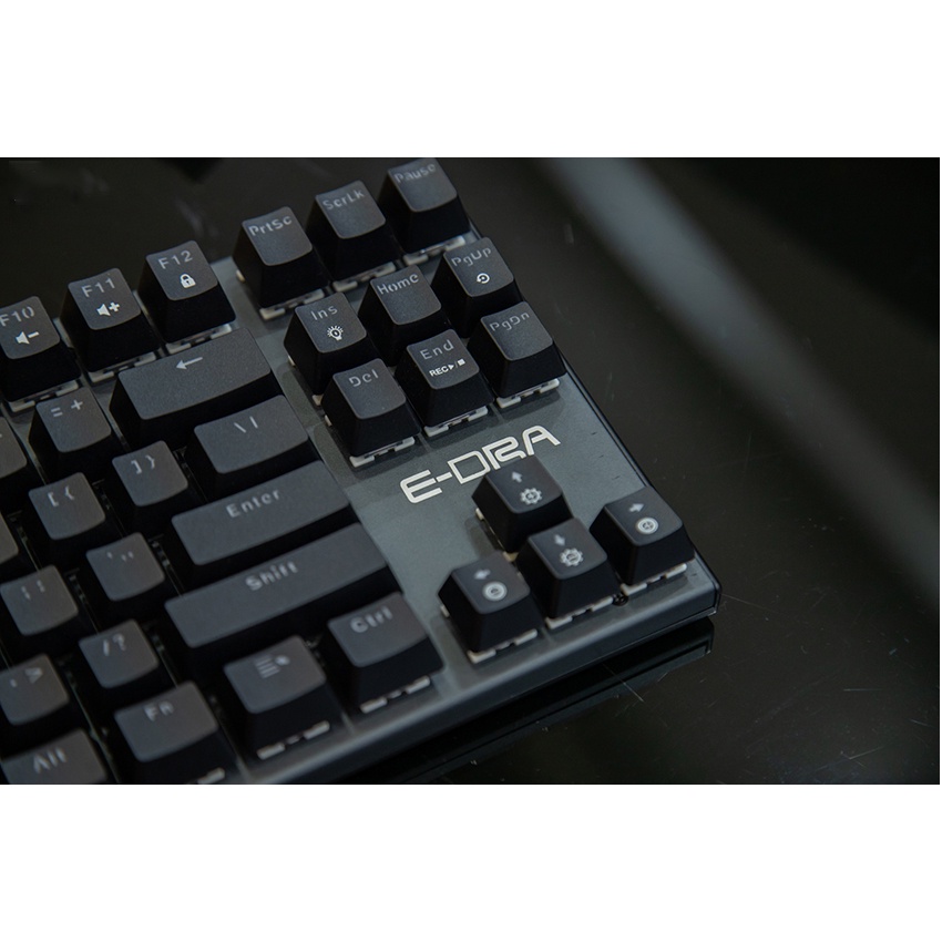 Bàn phím cơ EDRA EK3087 v2 - Bản 2021 - Outume Switch - Led Rainbown
