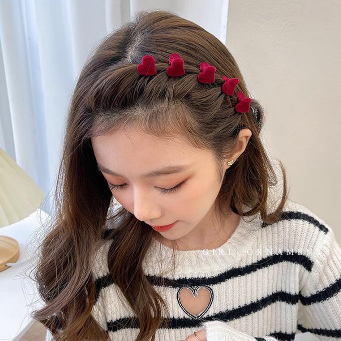 Set 10 Kẹp Tóc Hình Chú Thỏ Dễ Thương Cho Bé Gái