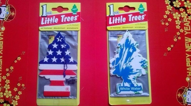 (5 mùi) Lá thơm treo xe - cây thơm little trees nhập khẩu từ mỹ usa cực thơm