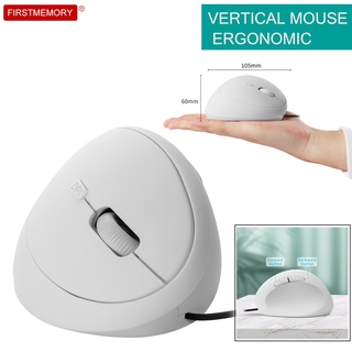 Chuột có dây dọc Ergonomic Chuột văn phòng Chuột chơi game quang học USB 800/1200/1600 dpi Chuột chơi game có dây cho máy tính xách tay