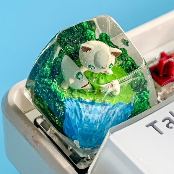 Nút bàn phím cơ máy tính - Artisan keycap - Pokemon Keycap