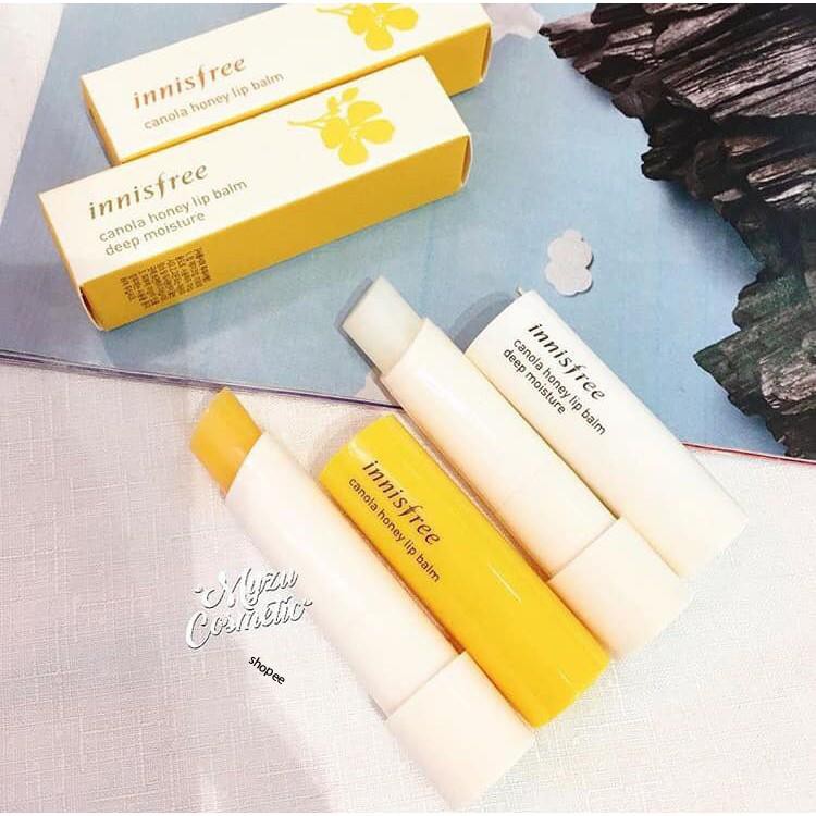 Son dưỡng mật ong INNISFREE CANOLA HONEY LIP BALM