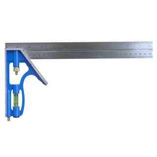 Thước đo góc 30cm kèm thước thủy Cmart