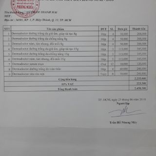 Kem DERMAE dưỡng trắng da 10g