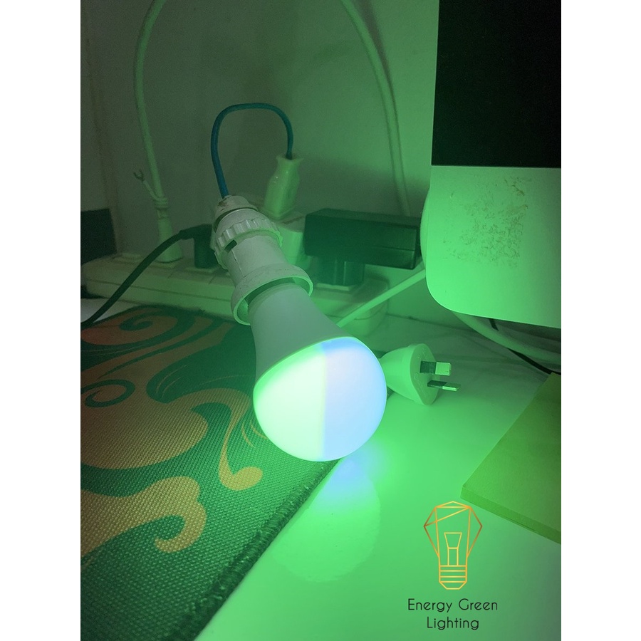 Đèn Led Tik Tok A60K Energy Green Lighting Đổi Màu -- Có Điều Khiển - Tăng Giảm Ánh Sáng - Bảo Hành 12 Tháng