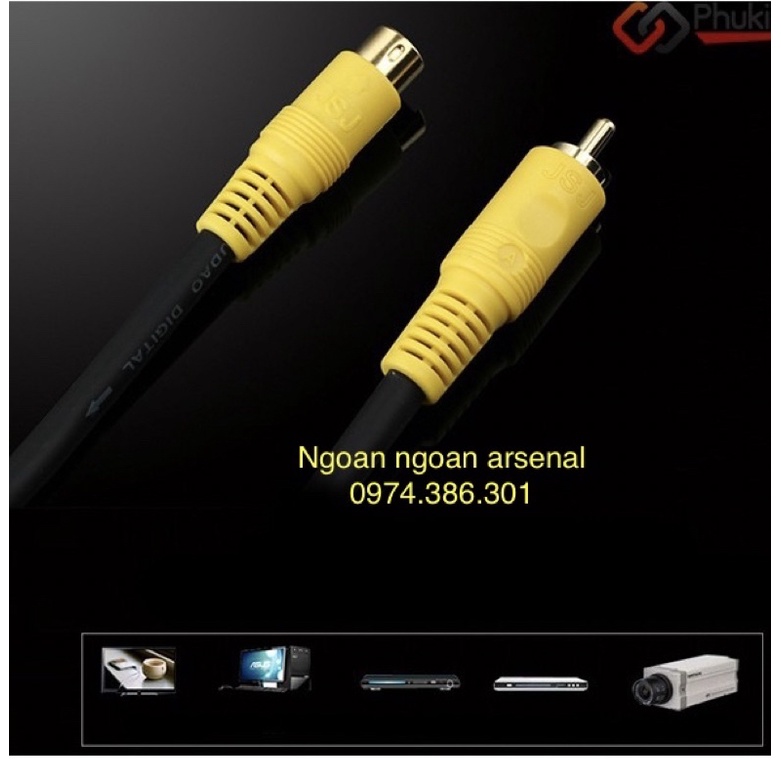 Dây S- Video sang AV RCA cao cấp
