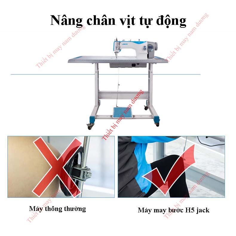 Máy may 1 kim bước Jack H5