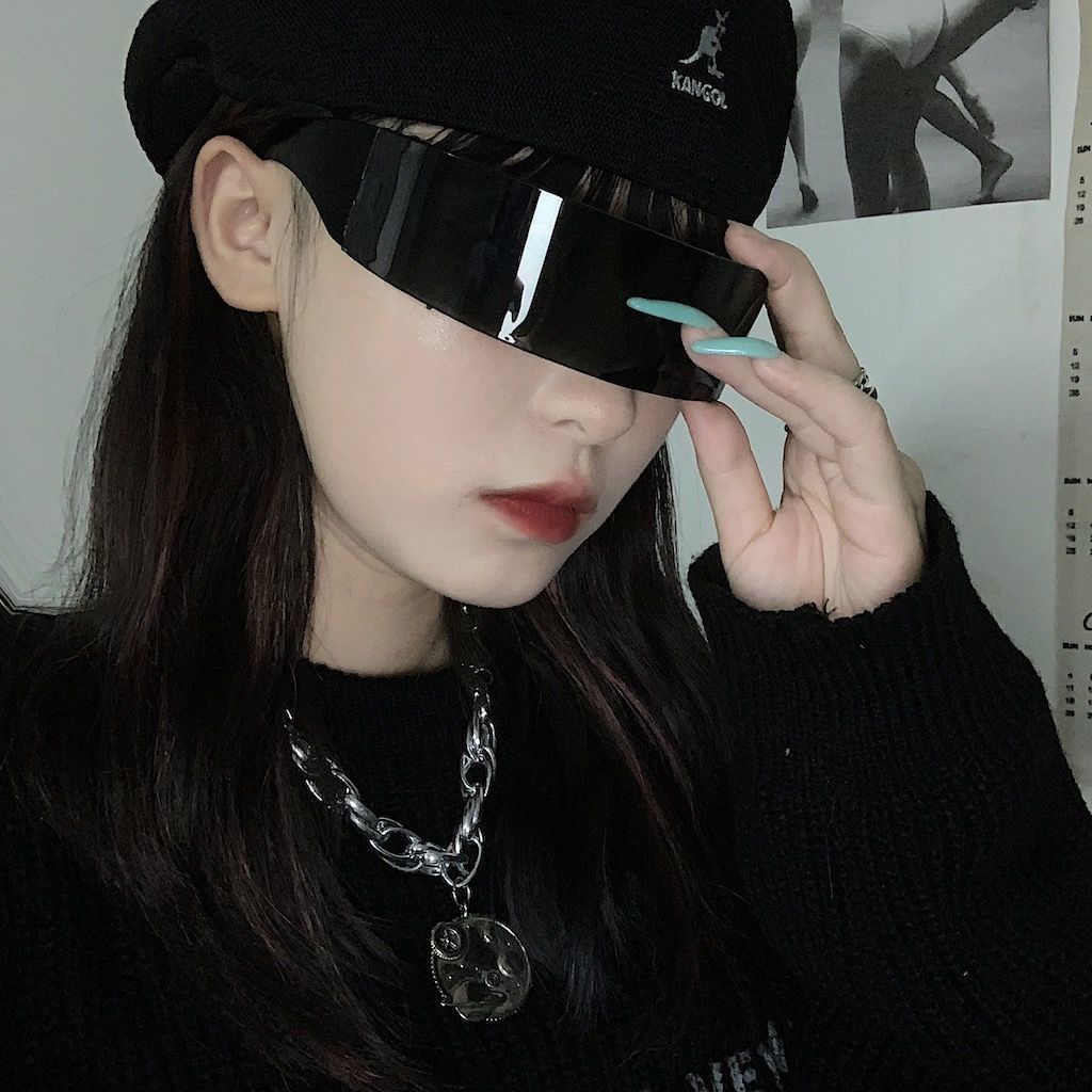 Mắt Kính Laser Phong Cách punk Thời Trang Cá Tính