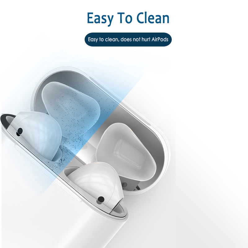 Miếng dán bảo vệ chống bụi/rơi vỡ bằng kim loại siêu mỏng cho AirPods | BigBuy360 - bigbuy360.vn