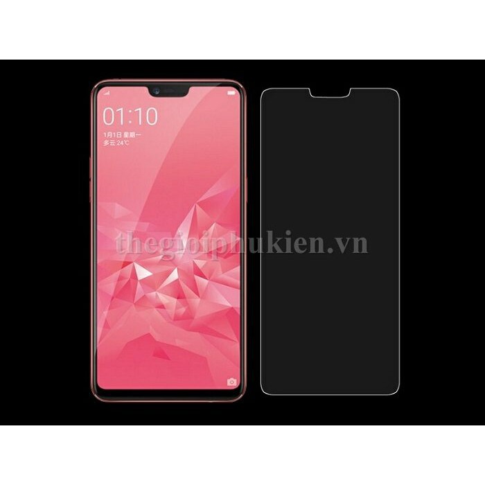 Bộ 2 kính cường lực cho OPPO Realme 2 tặng ốp dẻo