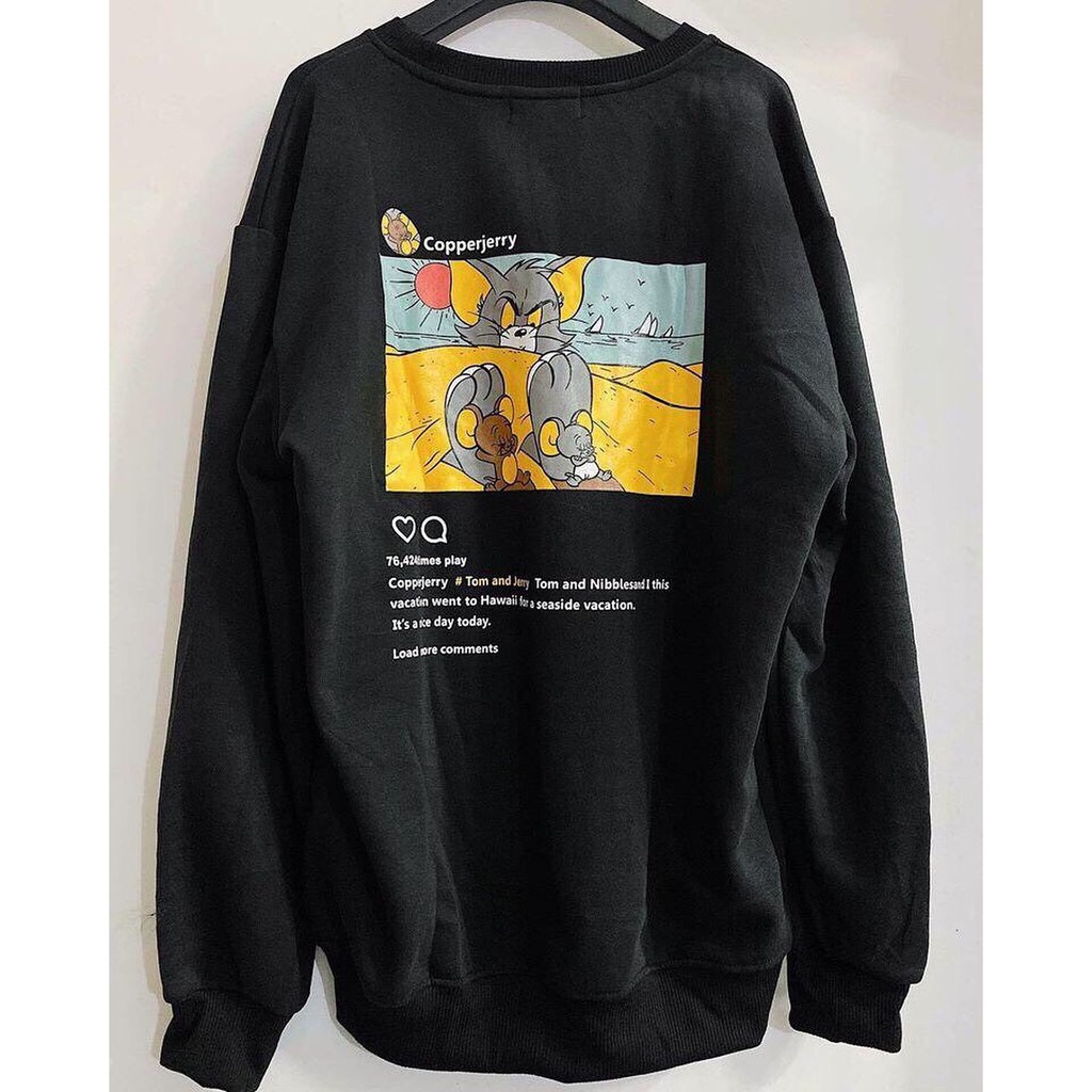 ÁO SWEATER HOẠT HÌNH