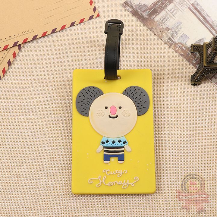 Thẻ tên vali balo hành lý nametag dễ thương cute đánh dấu tránh nhầm lẫn du lịch