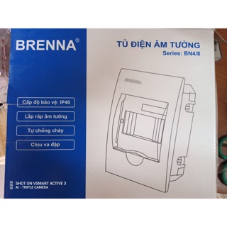 Tủ điện âm tường Brenna 4-8