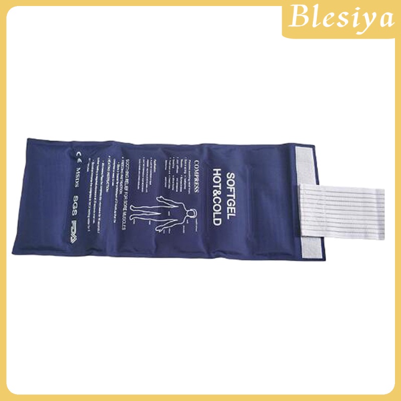 [Hàng mới về] Túi gel chườm nóng lạnh có thể tái sử dụng với dây đai quấn co giãn tiện dụng