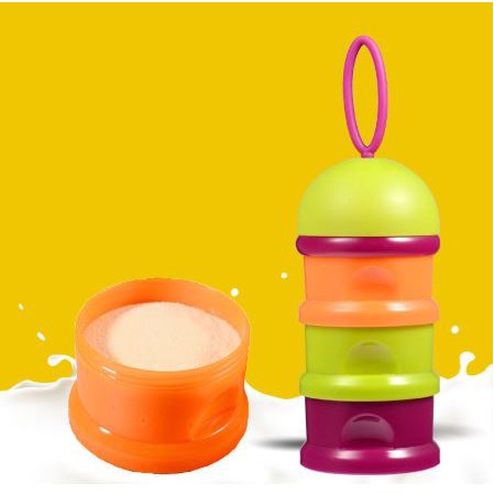 Hộp chia sữa 3 tầng có quai cầm DD164