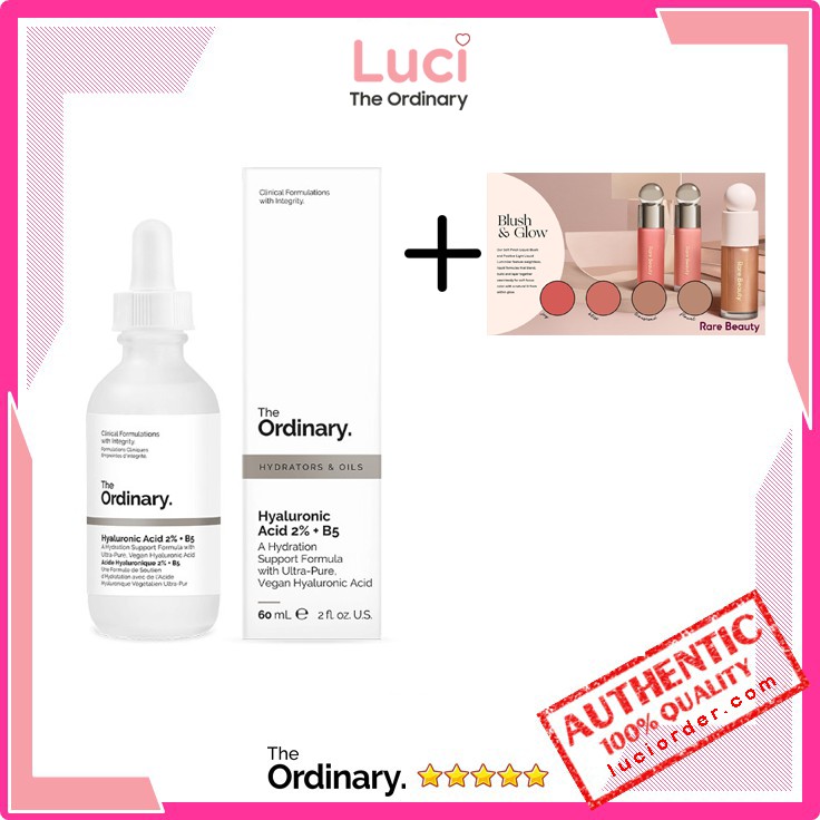 [Sephora Canada] The Ordinary Hyaluronic Acid 2% + B5 Serum cấp ẩm ( Tặng Sample)