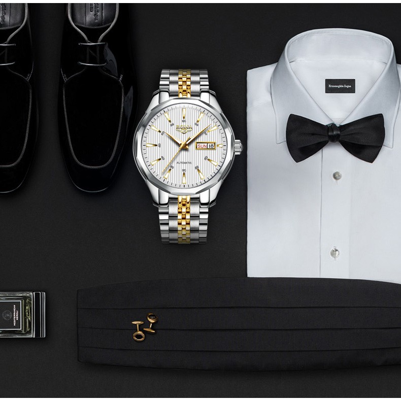 Đồng hồ Nam ROMA ITALY 9010 Kính tráng Sapphire – Dây CHARM đúc đặt đẳng cấp | BigBuy360 - bigbuy360.vn