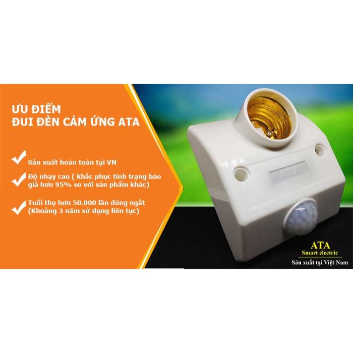 ĐUI ĐÈN CẢM ỨNG HỒNG NGOẠI  AT18A ( ATA )