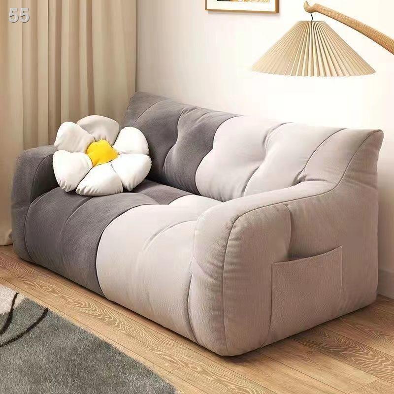 Ghế sofa lười ban công ngả nhà cho thuê phòng lưng có thể ngủ nữ giường đơn đôi tatami thư giãn