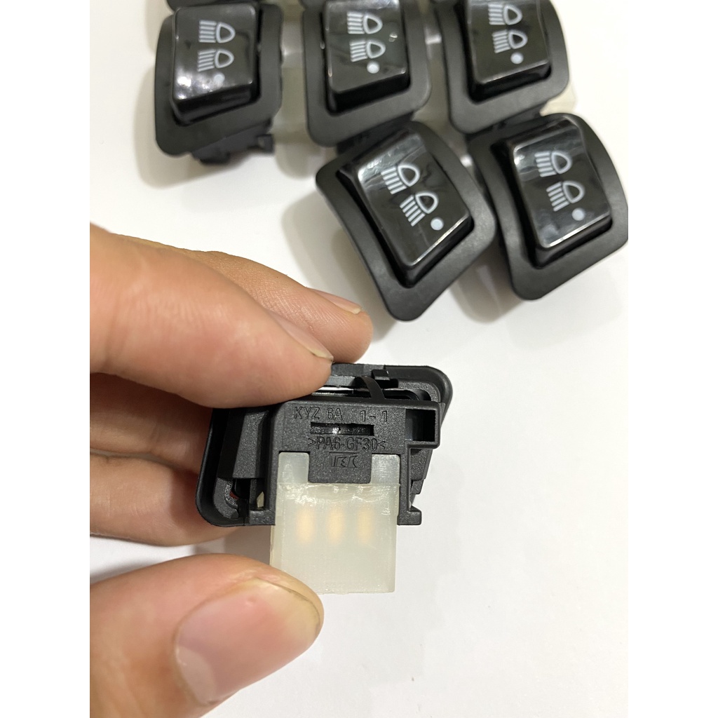 Công tắc tắt đèn xe máy Wave Alpha 2021 | RSX | Blade | Vision | LEAD Halogen
