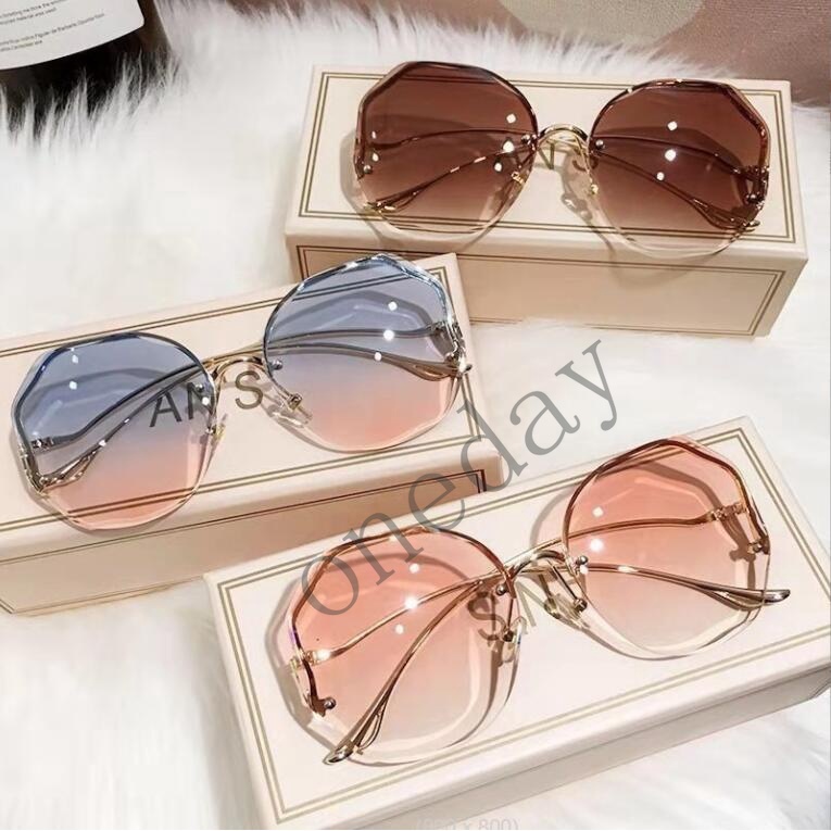 Oneday Kính Mát Không Gọng Chống Tia uv400 Thời Trang Dành Cho Nữ