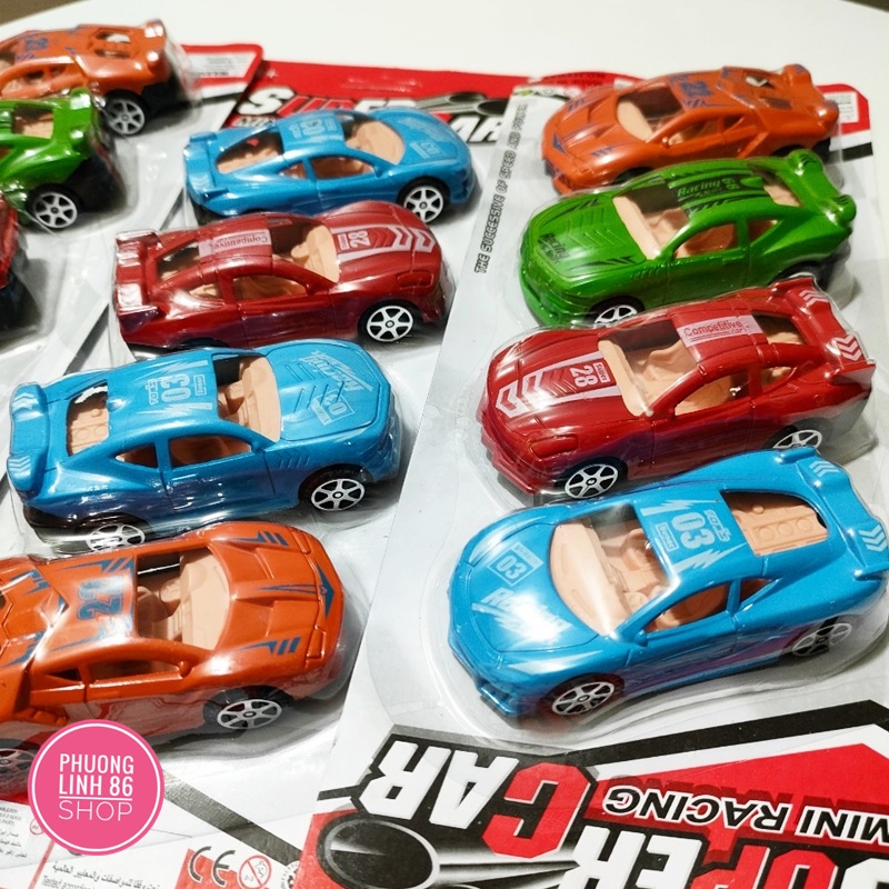 Đồ chơi ô tô mini chạy cót siêu kute cho bé shop phương linh 86 D61