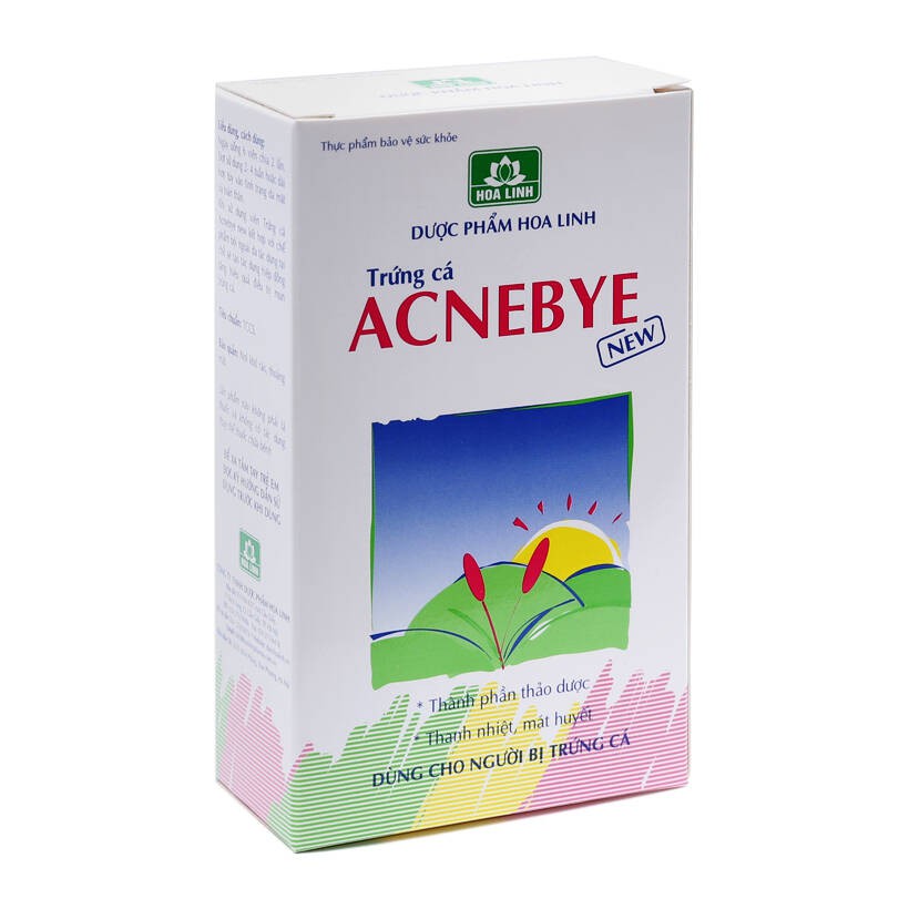 Viên trứng cá Acnebye New- hộp 3 vỉ x 10 viên nang | Thế Giới Skin Care