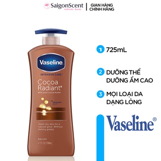 Sữa dưỡng thể Vaseline Body Lotion - Cocoaglow ( 725mL )
