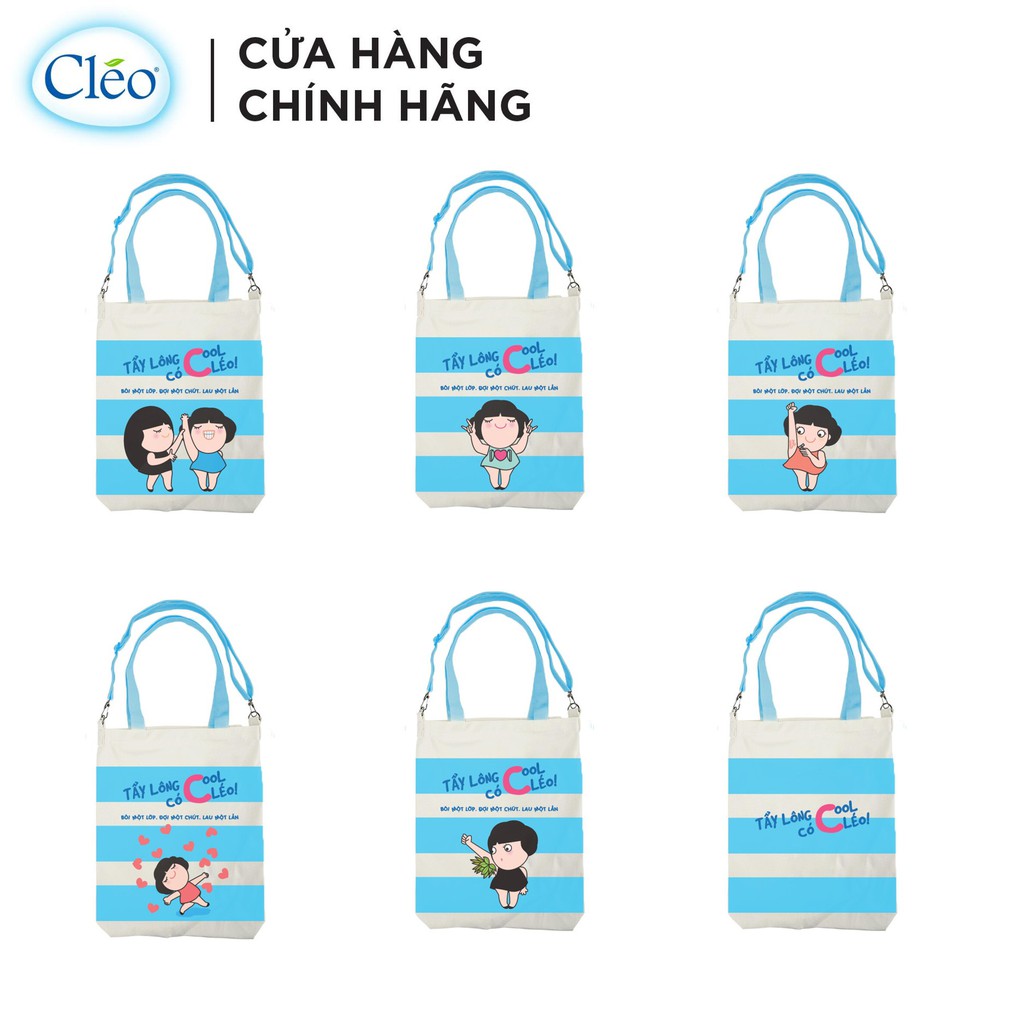 [HB Gift - Quà Tặng Không Bán] Túi Tote Xách Tay Cléo - Tẩy Lông Cool có Cléo