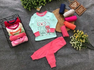 Sale 3 bộ tay dài bé gái