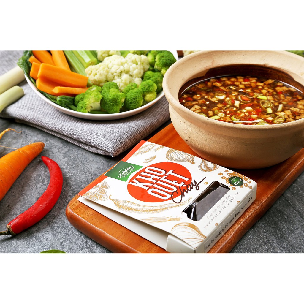[DINH DƯỠNG AN TOÀN] Kho Quẹt Chay An Nhiên, Thực Phẩm Chay Dinh Dưỡng, Thuần Chay Healthy, Đồ Ăn Chay | BigBuy360 - bigbuy360.vn