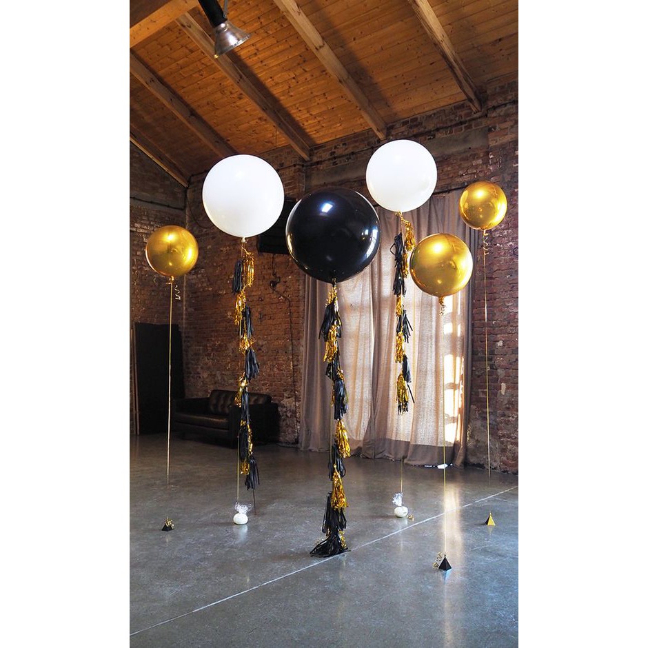 Bóng bay Jumbo 36&quot; 90cm màu Trắng to đại