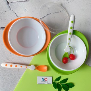 BÁT THÌA CHỐNG ĐỔ CÓ NẮP NUK ĐỨC DUNG TÍCH 310ML