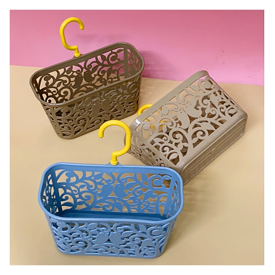 Rổ Treo Có Móc Câu HỌA TIẾT dễ thương xinh xắn sang trọng