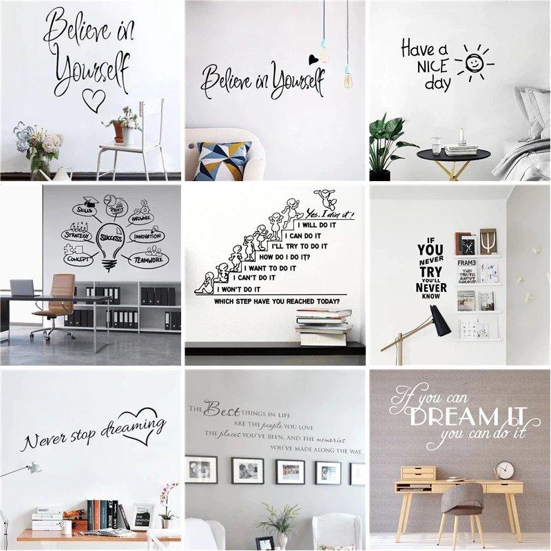 Decal Trang Trí Tạo Động Lực làm việc cho nhân viên - đột phá KPI