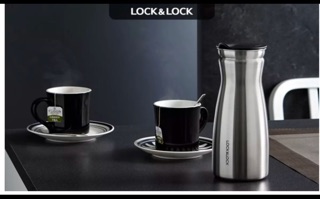 Bình nước bằng thép không gỉ Lock&lock 1,1L