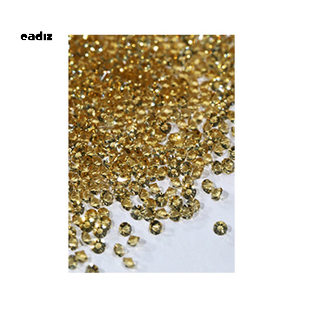 Hộp Đá Kim Cương Giả Nhiều Màu Trang Trí Móng Tay