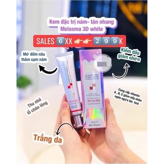 Kem Trắng Da Melasma-x 3D WHITENING CLINIC CREAM