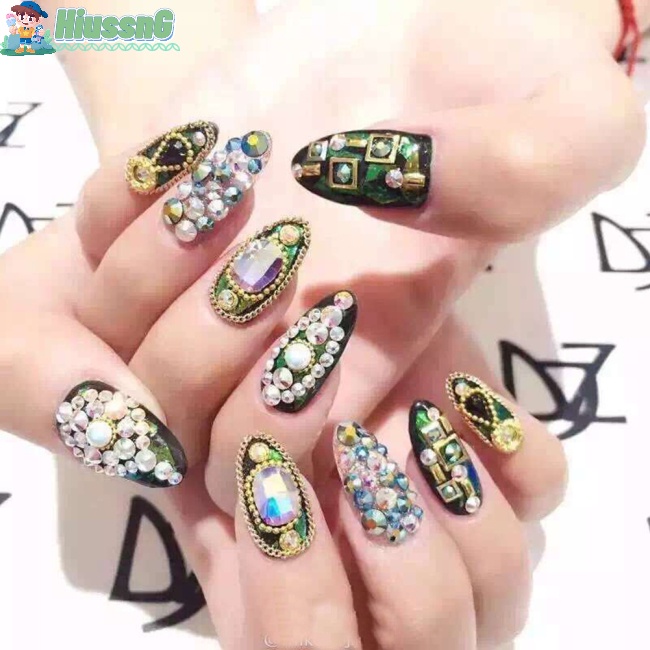 Set 48 Lọ Kim Tuyến 3D Trang Trí Móng Tay