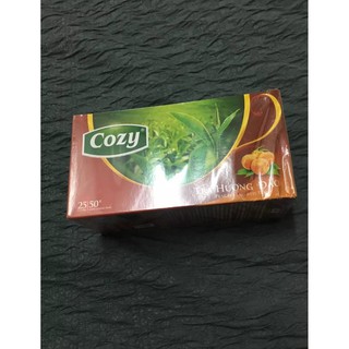 Trà Cozy hương đào, hộp 50g gồm 25 túi trà