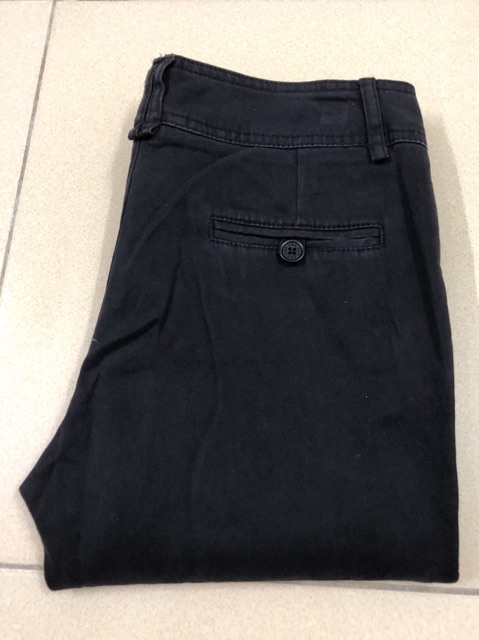 Quần kaki Nữ  Gap cạp cao ống xuông hàng vnxk size 27-28