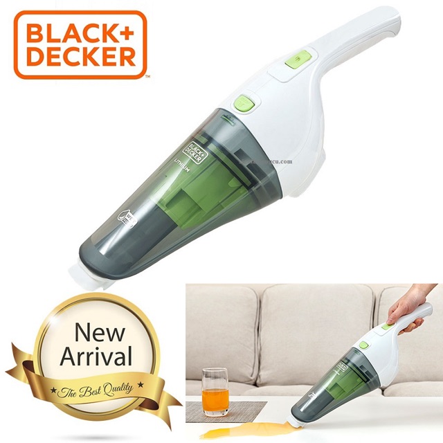 Máy hút bụi 7.2v Black &amp; Decker WD72010