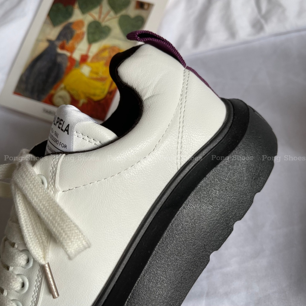 Giày Sneaker PongShoes phong cách Ulzzangs màu đen, trắng FULL HỘP Mã 1421