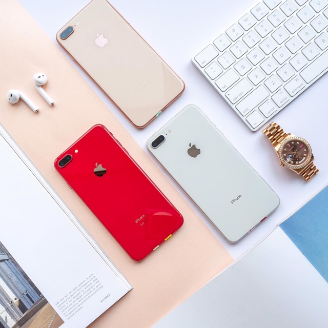 Điện thoại iPhone 8 Plus 256gb màu đỏ (Hàng Nhập Khẩu)