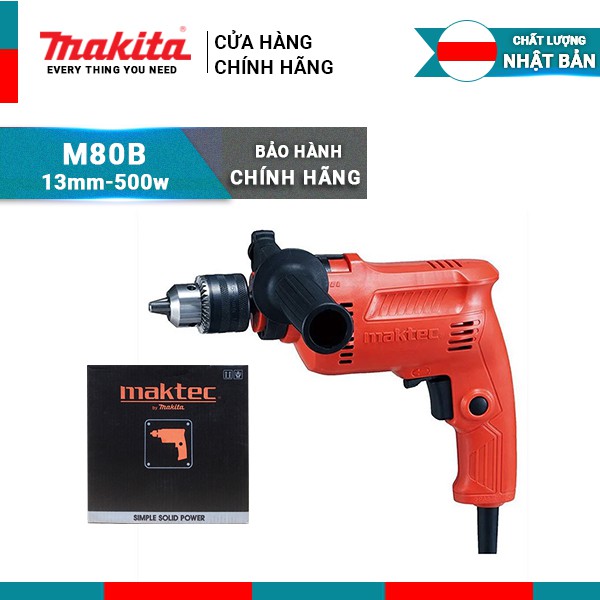 Máy khoan búa Maktec MT80B (16mm), lực đập mạnh mẽ | Makita chính hãng