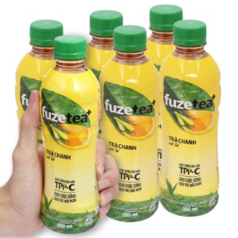 Trà chanh sả 350ml( lốc 6 chai)