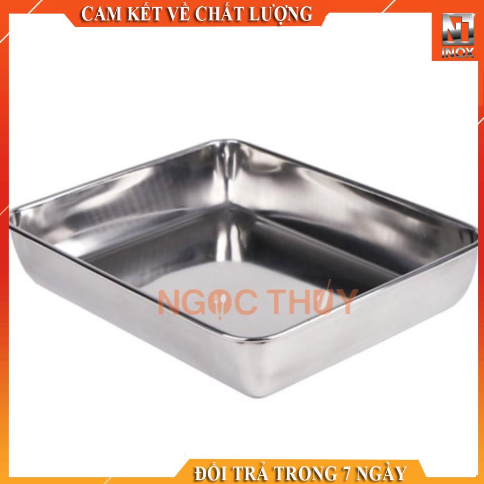 Khay inox đựng thực phẩm sâu lòng