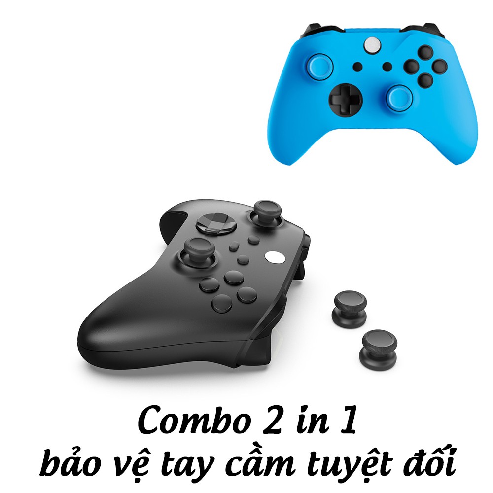 Bọc tay cầm Xbox One s, ốp tay cầm xbox one s chính hãng Dobe - Tặng kèm bọc núm analog | WebRaoVat - webraovat.net.vn